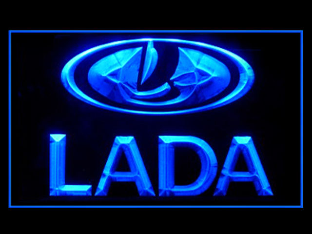Lada Russian LED Light Sign